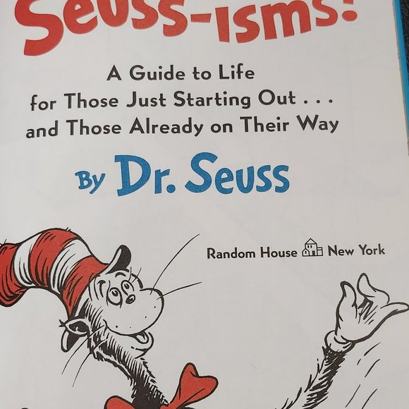 Dr Seuss Seuss-ism Book Random House - Picture 2 of 8